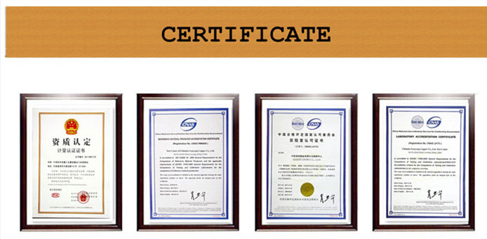 Ezüstözött rézszalag certificate
